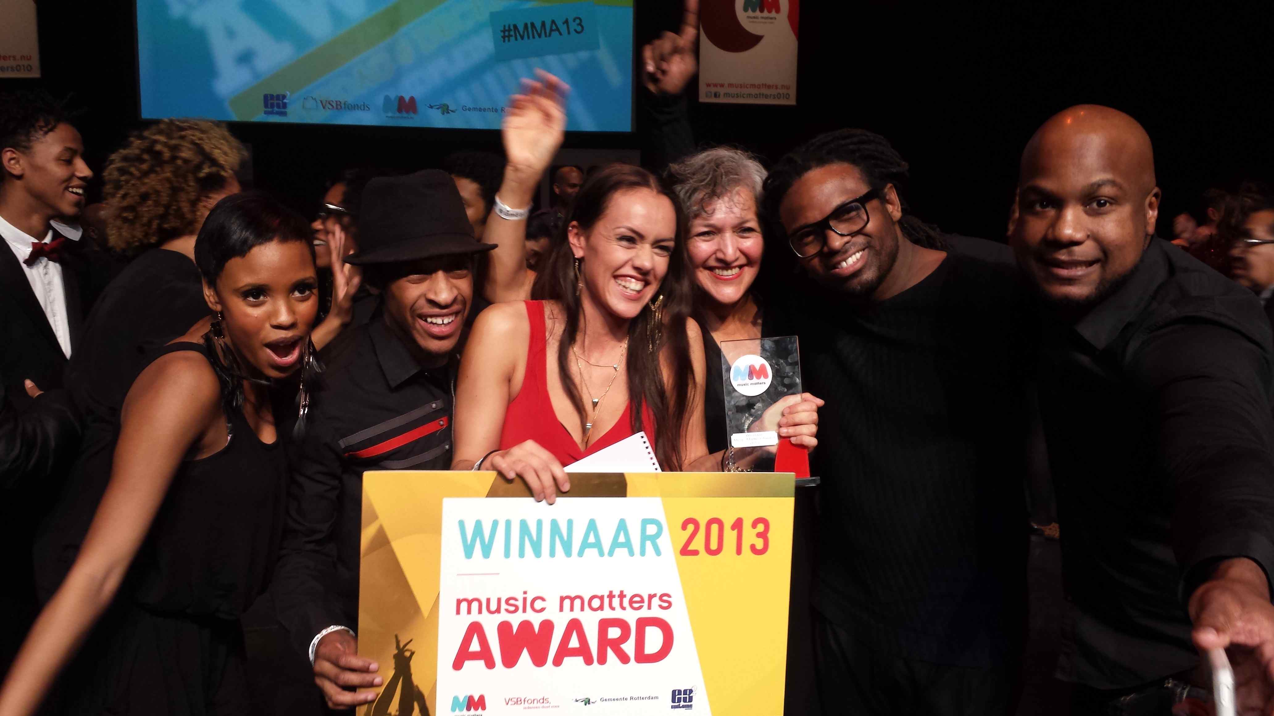 NEDA BOIN WINT DE MUSIC MATTERS AWARD 2013