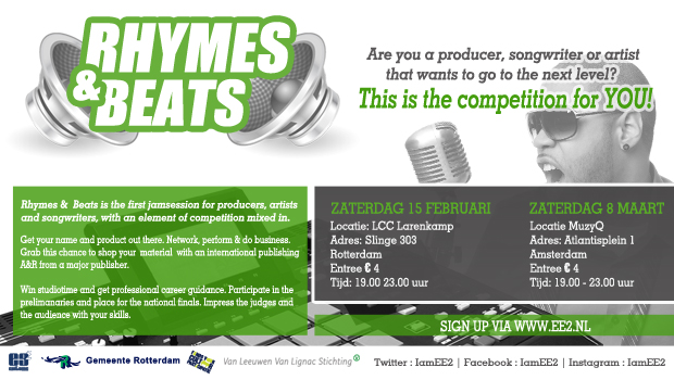 De eerste editie van Rhymes & Beats is een feit