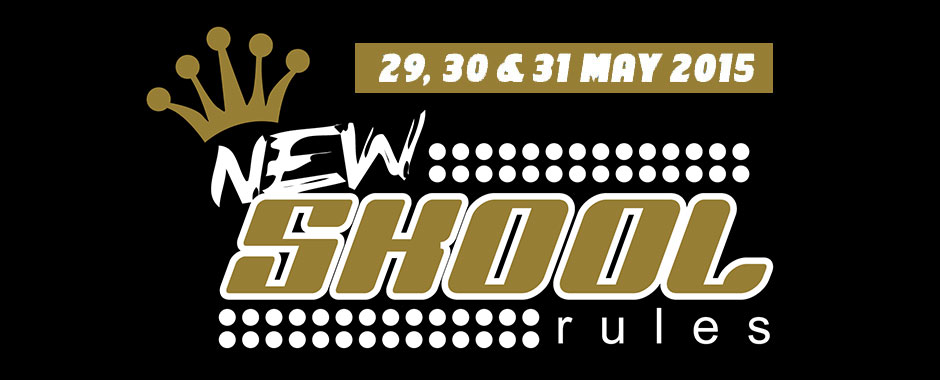 SUPERSTERREN VAN MORGEN, TE ZIEN VANDAAG BIJ NEW SKOOL RULES VAN 29-31 MEI 2015